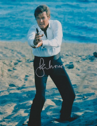 Roger moore original autogramm - original,