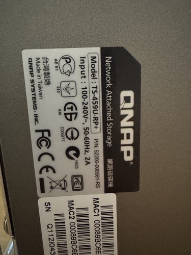 459u qnap 4 - ts-459u-rp+, bay