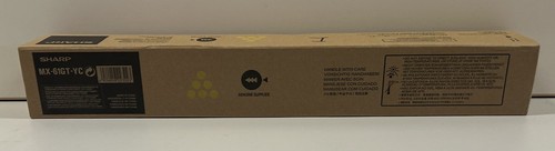 Toner sharp 61gt yellow - toner, mx-61gt-yc,