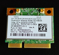 Qualcomm Atheros QCWB335 WLAN Bluetooth Karte mini-PCIe mPCI Express