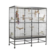 VogelKäfig Voliere Casa 150 Käfig Wellensittiche Finken Kanarien und co.