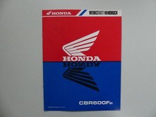 Honda CBR 600 F p Zusatz zum Werkstatthandbuch Reparaturanleitung Handbuch A9499