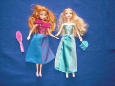 Disney Frozen Elsa & Anna Musik Puppe - Magnet Hände - 2013 Mattel Y9966 Y9967