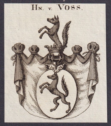 Voss wappen coat - coat, arms