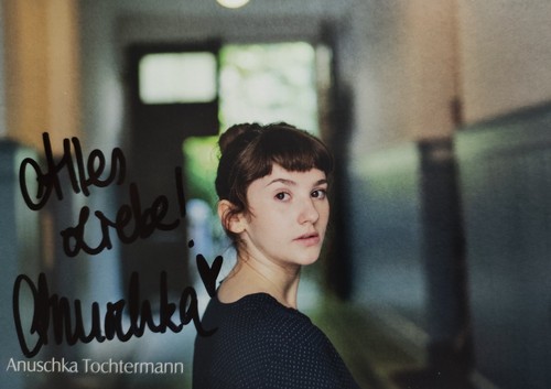 Anuschka tochtermann autogramm - tochtermann,