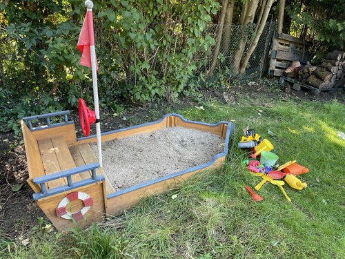 Buddelkasten boot sandkasten - boot,