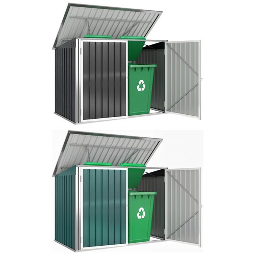 Outsunny mülltonnenbox für - outsunny,