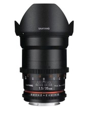 Samyang 35mm 5 - 35mm, video