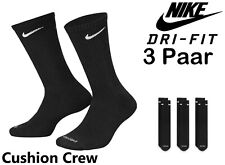 Nike 3 Paar Dri-Fit Everyday Plus Fußball Tennissocken Crew Cushion SX7676