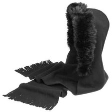 LIERYS Fleece Mützenschal