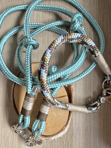 Tau hundeleinen halsband set - tau,