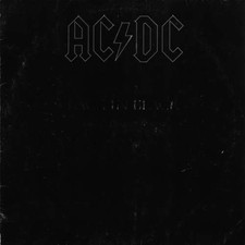 AC/DC Back In Black LP Album