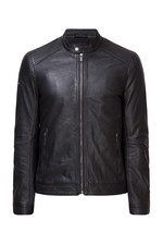 SUPERDRY Premium Lederjacke Herren Gr. S  Hero Racer