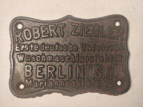 Gussschild türschild - türschild, r