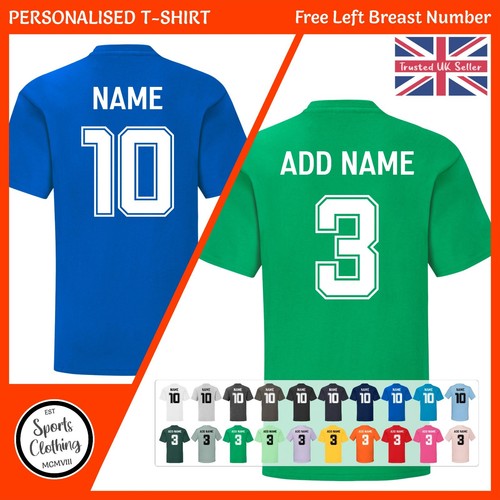Fussball shirt name und - fussball-shirt,,
