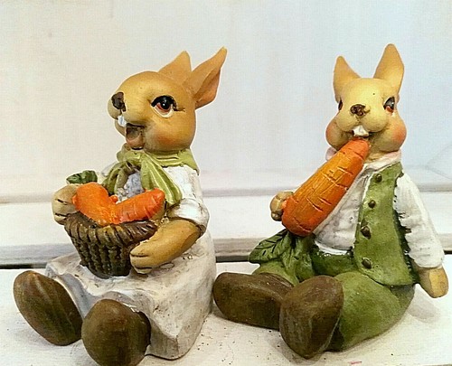 Kleine osterhasen 7cm hase - 2,