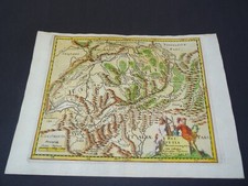 Antike Karte der Schweiz von