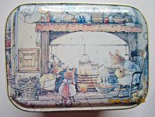 Kleine Blechdose mit Motiv von Jill Barklem`s Brambly Hedge, gebraucht