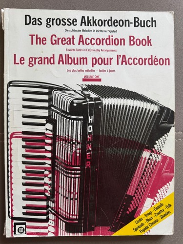 Das grosse akkordeon buch vol - grosse,