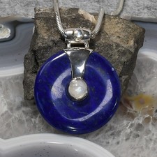 Lapislazuli Anhänger, 925er