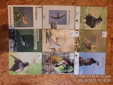 9 x NABU Vogel des Jahres, Ornithologie, wie neu, Turteltaube, Star