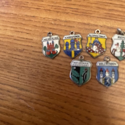 800 silber wappen anhänger - 800,