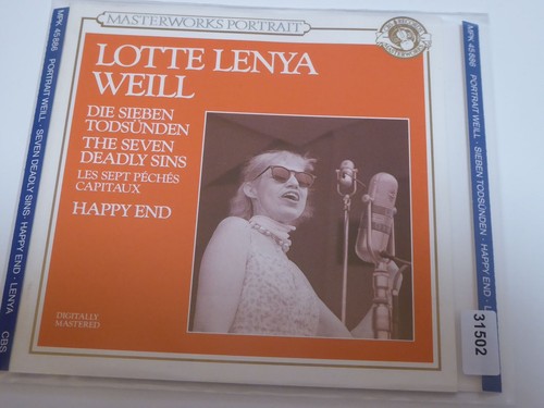 Lotte lenya portrait weill - lotte,