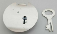 Sparschwein Schloss rund 53mm für Spardose und Missionar Dosen Metall