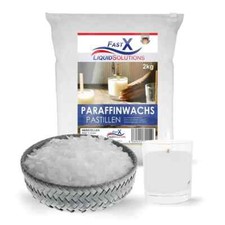 Paraffinwachs Fein/ Wachs zum herstellen von Kerzen/Fein Paraffin Granulat/ 5 Kg
