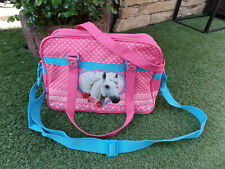 *Sporttasche* Umhängetasche* pink/türkis /mit Pferdekopf*