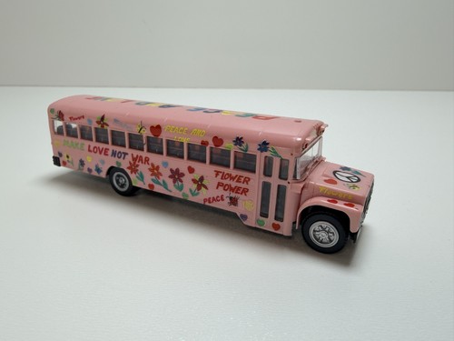 Herpa blue bird school bus - h0,
