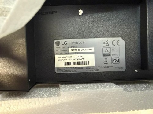 32mr50c monitor 32 - lg, zoll
