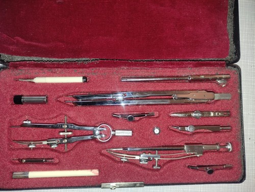 Zirkelkasten rarität vintage - zirkelkasten,