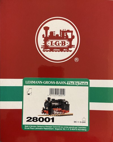 Lgb 28001 rügendampflok - 28001,