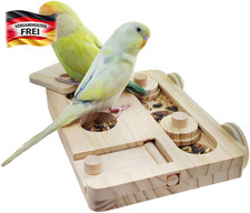 Vogelfuttersuchpuzzle Holz