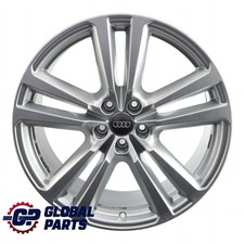 Audi Q7 4M Silberne Leichtmetallfelge 20" 9J ET:33 Doppelsternspeiche 4M0601025H