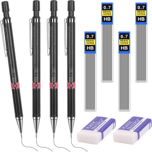 Druckbleistift set mit - druckbleistift, 4
