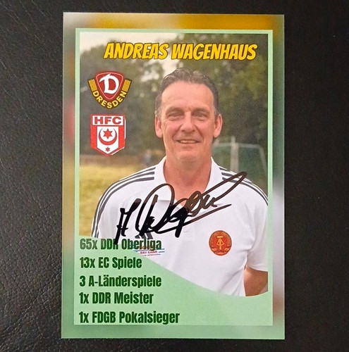 Autogrammkarte andreas - autogrammkarte,