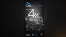 Cardo Freecom 4X Duo Motorrad Sprechanlage Duo Set - Schwarz