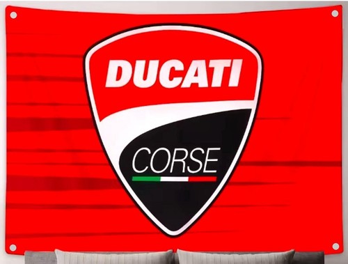 Ducati corse fahne - corse,