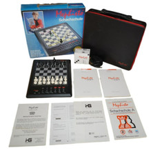 Mephisto Schachschule Europa A Schach computer Schach schule im Koffer komplett