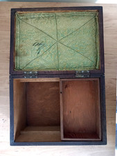 Antike Massivholz Tischkiste