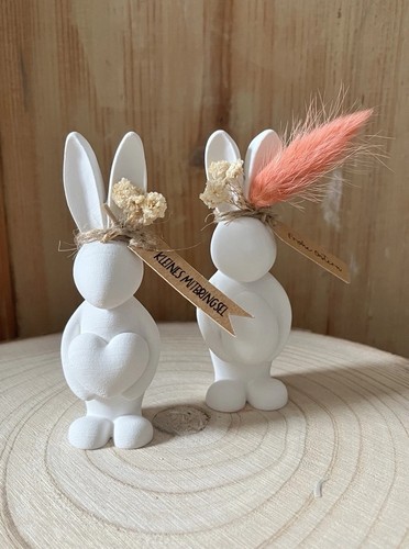 Hasenfigur mit herz - mit, aus