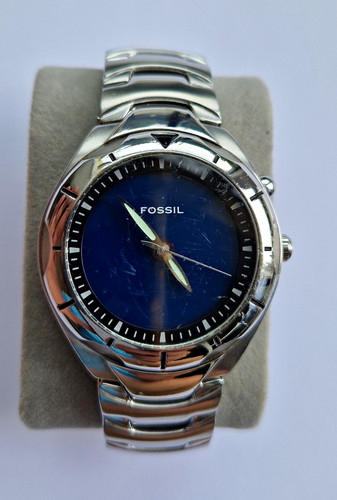 Fossil blue armbanduhr - blue, quarz