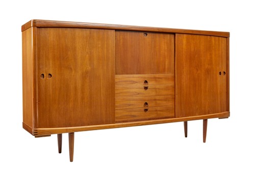 Mid century danish teak high - mid,