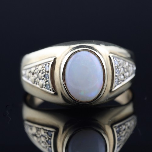 Gj69 vintage edelstein ring - vintage,