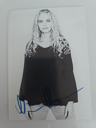 Nina hoss autogramm - hoss, signiert