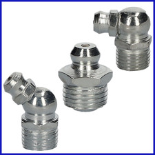 Schmiernippel Fettnippel verzinkt M6x1 M8x1 M10x1 gerade 45° 90° 180° Form A B C