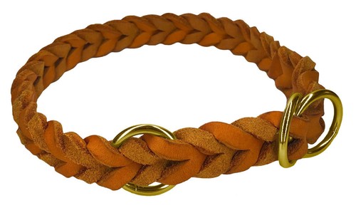 Hundehalsband fettleder - hundehalsband,