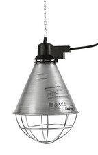 Kerbl Infrarot Wärmestrahlgerät mit Alu Schirm, Wärmelampe, Infrarotlampe, 22280